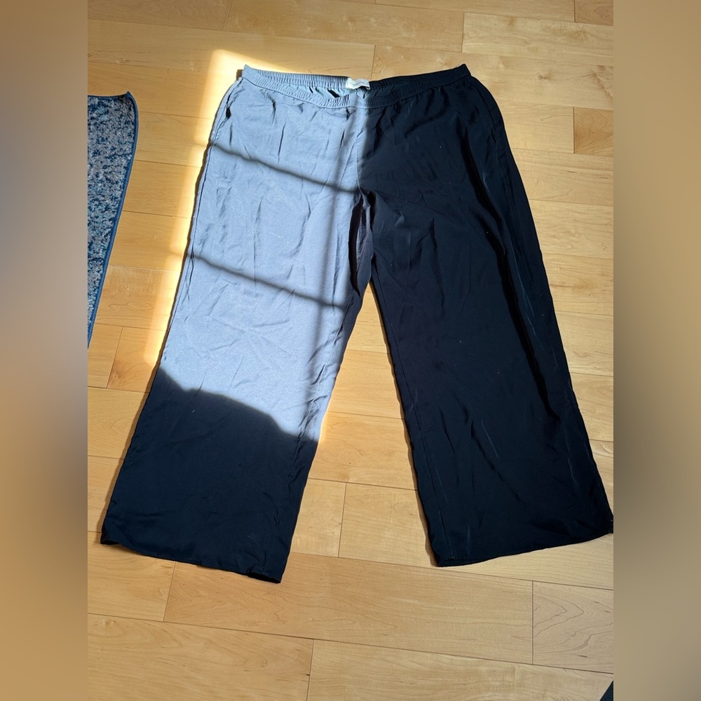 Abercrombie & Fitch Black Wide Leg Pants